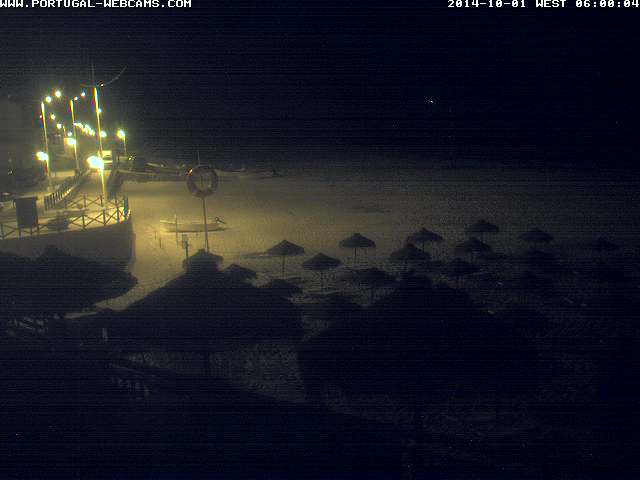 Webcam Salema Algarve Portugal 06am