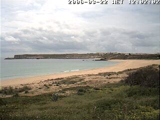 Wetter 22 M�rz in Sagres 2006