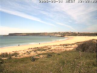 Wetter 31 M�rz in Sagres 2006