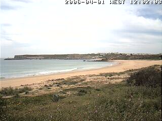 Wetter 1 April in Sagres 2006