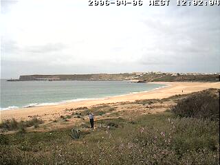 Wetter 6 April in Sagres 2006
