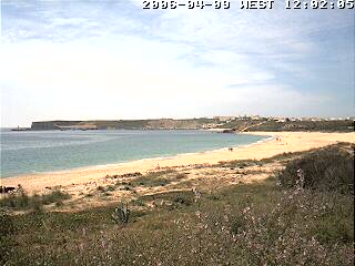 Wetter 9 April in Sagres 2006