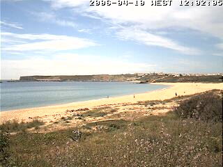 Wetter 10 April in Sagres 2006