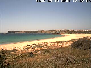 Wetter 19 April in Sagres 2006