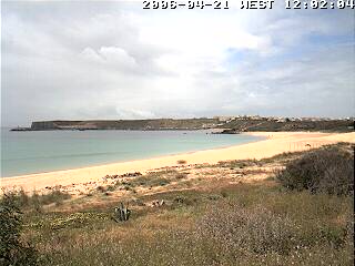 Wetter 21 April in Sagres 2006