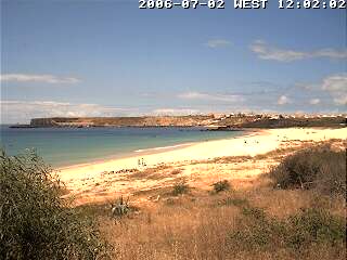 Wetter 2 Juli in Sagres 2006