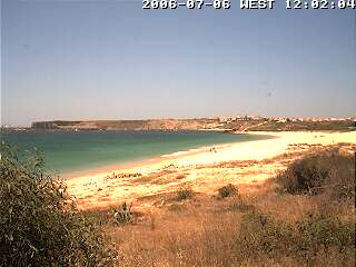Wetter 6 Juli in Sagres 2006