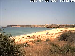 Wetter 9 Juli in Sagres 2006