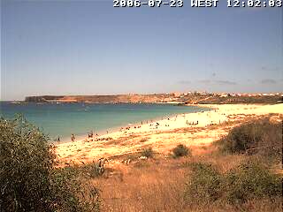 Wetter 23 Juli in Sagres 2006