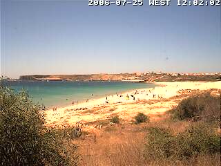 Wetter 25 Juli in Sagres 2006