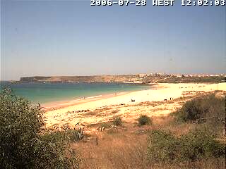 Wetter 28 Juli in Sagres 2006