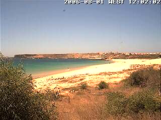 Wetter 1 August in Sagres 2006