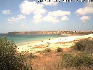 Wetter 2 August in Sagres 2006