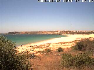 Wetter 3 August in Sagres 2006