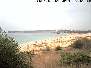 Wetter 7 August in Sagres 2006