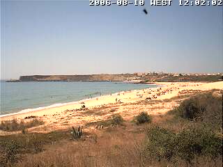 Wetter 10 August in Sagres 2006