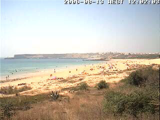Wetter 13 August in Sagres 2006