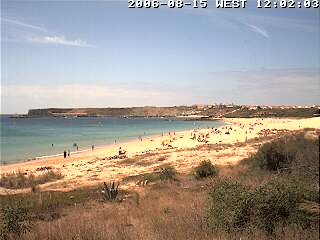 Wetter 15 August in Sagres 2006
