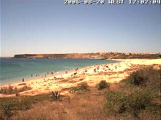 Wetter 20 August in Sagres 2006