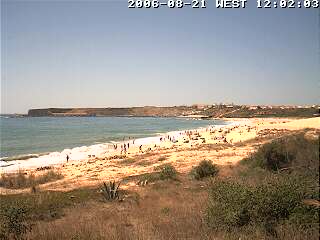 Wetter 21 August in Sagres 2006