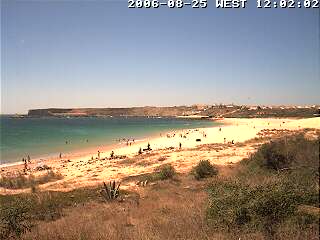 Wetter 25 August in Sagres 2006