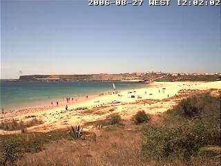 Wetter 27 August in Sagres 2006