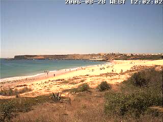 Wetter 28 August in Sagres 2006