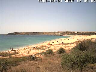 Wetter 03 September in Sagres 2006