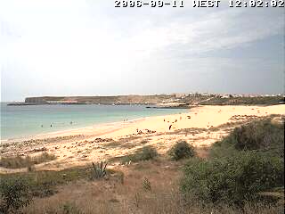 Wetter 11 September in Sagres 2006