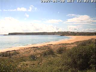 Wetter 30 Januar in Sagres 2007