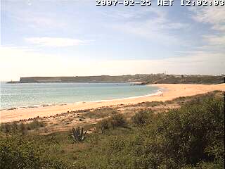 Wetter 25 Februar in Sagres 2007