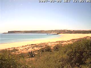 Wetter 09 M�rz in Sagres 2007