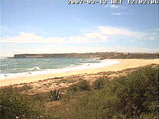 Wetter 13 M�rz in Sagres 2007