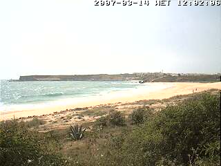 Wetter 14 M�rz in Sagres 2007