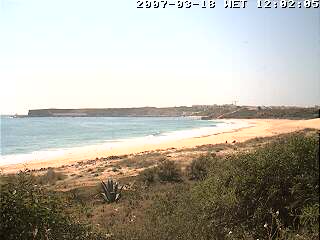 Wetter 18 M�rz in Sagres 2007