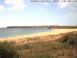 Wetter 31 M�rz in Sagres 2007