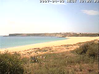 Wetter 3 April in Sagres 2007