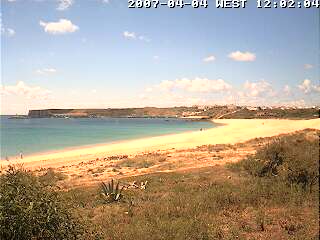 Wetter 4 April in Sagres 2007