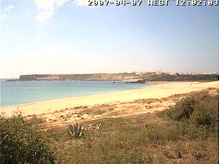 Wetter 7 April in Sagres 2007