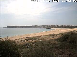 Wetter 10 April in Sagres 2007