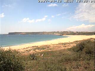 Wetter 12 April in Sagres 2007