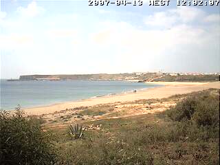 Wetter 13 April in Sagres 2007