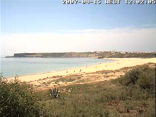 Wetter 15 April in Sagres 2007