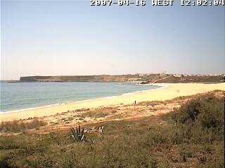 Wetter 16 April in Sagres 2007