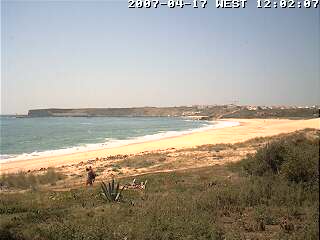 Wetter 17 April in Sagres 2007