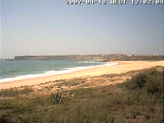 Wetter 18 April in Sagres 2007