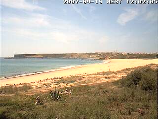 Wetter 19 April in Sagres 2007