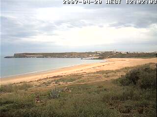 Wetter 20 April in Sagres 2007