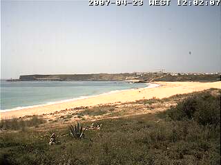 Wetter 23 April in Sagres 2007