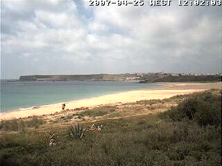 Wetter 25 April in Sagres 2007